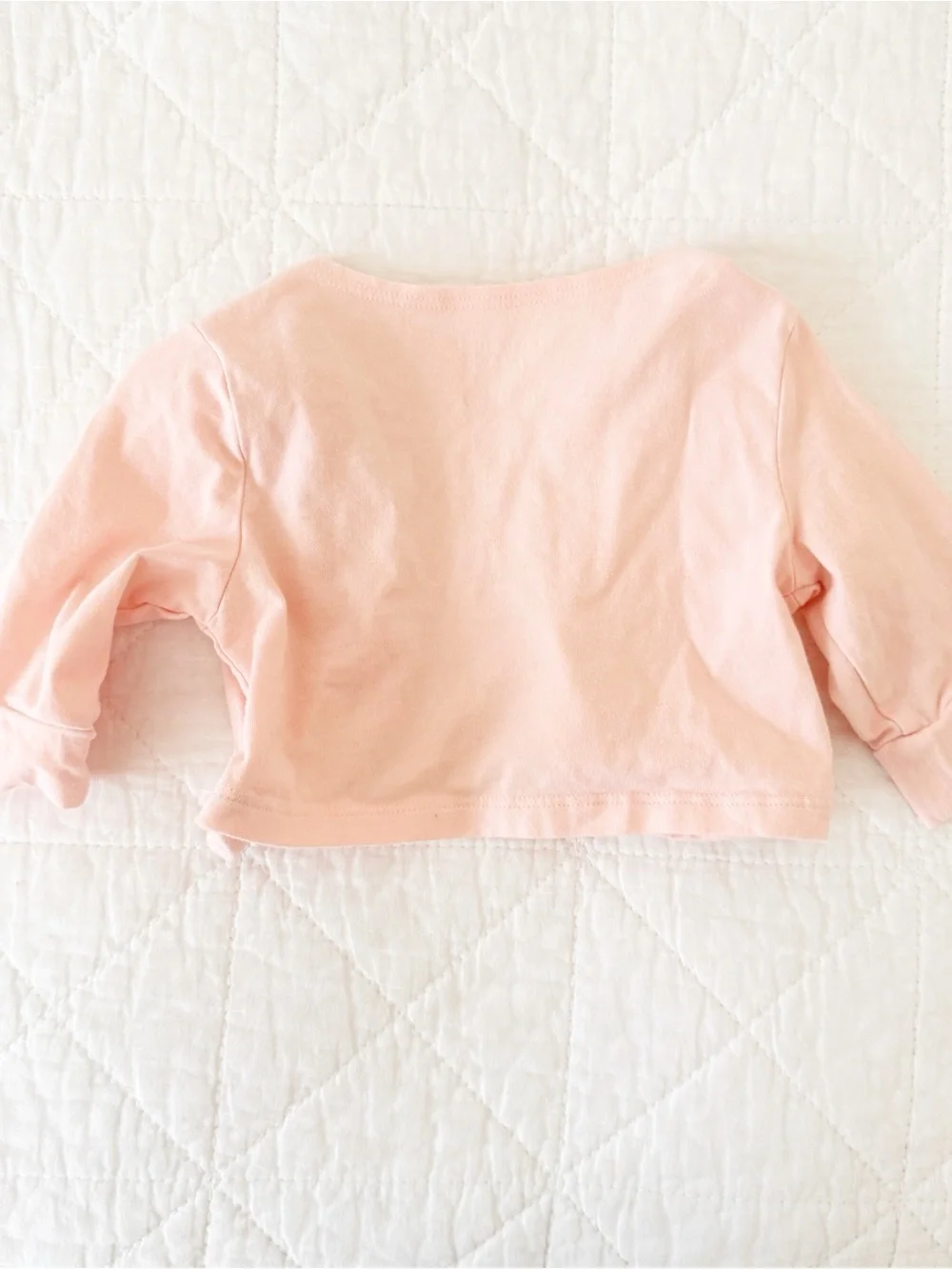 The Children's Place 3T Kids Pink Ruffle Bolero Cardigan